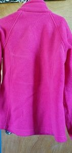 Pink Fleece Columbia Jacket
